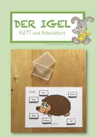 Vorschau - Arbeitsblätter - Igel - KLETT und Arbeitsblatt - Deckblatt
