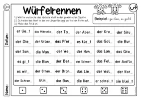 Vorschau - Aufgabenkarten - Rechtschreibstrategie verlängern (Auslautverhärtung) Selbstlernheft - Seite 2