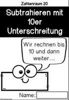 Vorschau - Arbeitsblätter - Subtrahieren mit 10er Unterschreitung im ZR 20 - Arbeitsblätter + Lösungen - Seite 2