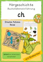 Vorschau - Stundenentwürfe - Hörgeschichte Buchstabe ch - Deckblatt