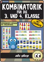 Vorschau - Arbeitsblätter - Kombinatorik: Differenzierte Arbeitsblätter für die 3. und 4. Klasse - Deckblatt