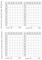 Vista previa - Unidades / Secuencias / Situaciones de Aprendizaje - Cuadernos de trabajo Tablas de multiplicar - página 3