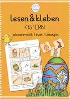 Vista previa - Unidades / Secuencias / Situaciones de Aprendizaje - Lesen & kleben | Ostern - Portada