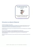 Vorschau - Spiele - Sommer - Ferdinands Fest - Lesezuordnungskarten - Bild -Satz -Zuordnung - Lesekarten - Lesespiele - Leseübungen - Seite 1