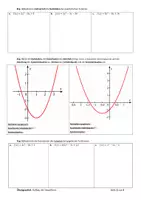 Vorschau - Arbeitsblätter - Übungszettel: Quadratische Funktionen - Hauptform (mit Lösungen) - Seite 3