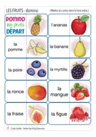Vorschau - Spiele - LES FRUITS domino Französisch - Seite 1