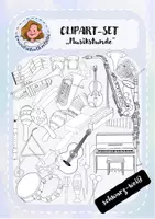 Vorschau - selbst erstellte Cliparts/Grafiken - Clipart-Set "Musikstunde" - Seite 2