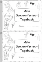 Vorschau - Arbeitsblätter - Mein Sommerferientagebuch Klasse 1/2 - Seite 2