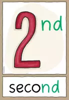 Vorschau - Fördermaterial/Inklusion - Ordinalzahlen - Numbers - Flashcards (Englisch) - Seite 2