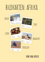 Vorschau - Bildkarten - Bildkarten: Afrika - Deckblatt