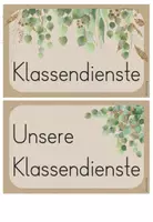 Vorschau - Poster - Klassendienste - Classroom Management - Seite 3