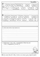 Vorschau - Arbeitsblätter - Wiederholungsheft Deutsch Klasse 3 - Seite 3