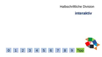 Vorschau - Interaktives Material - Halbschriftliche Division im Millionraum interaktiv üben - Seite 3