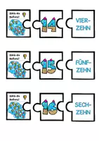 Vorschau - Spiele - Zahlen 11-20 - Puzzle - Seite 2