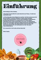 Vorschau - Unterrichtsreihen - Unsere Ernährung - vielseitig einsetzbares Material (Klasse 3-5) - Seite 1