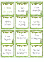 Vista previa - Juegos / Gamificación - Wild animals - I have... - Who has...? (word-word) - página 1