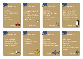 Vorschau - Arbeitsblätter - Seashore Animals - BODY PARTS bundle - Seite 1