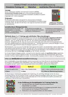 Vorschau - Merkblätter - 1x1-Training zwei Malreihen MIT Überschneidungen - Einführung - Seite 1