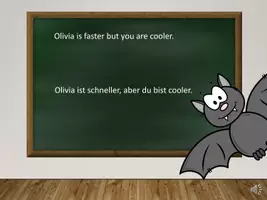 Vorschau - Präsentationen/Tafelbilder - Lernvideo und Folien zu Adjektive erste Steigerung - Englisch - Seite 3