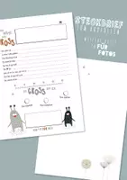 Vorschau - Mal- und Bastelvorlagen - Abschiedsheft // Kindergarten // Titelseite // Steckbrief // Zusatzseite - Seite 2