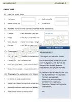 Vorschau - Arbeitsblätter - The Future Tenses - Seite 3