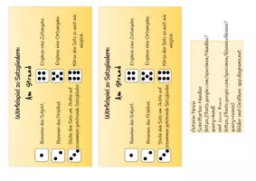 Vorschau - Spiele - Würfelspiel - Satzglieder - Am Strand - Seite 2
