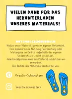 Vorschau - Mal- und Bastelvorlagen - Flip Flops basteln, Sommer basteln, Flip Flops - Seite 2