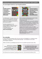 Vorschau - Stundenentwürfe - Materialsammelpaket: KONZENTRIERT 1x1 erlernen und trainieren - Seite 2