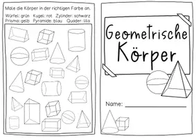 Vorschau - Stundenentwürfe - Geometrische Körper - Materialpaket - Seite 2