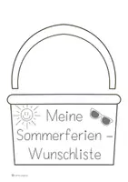 Vorschau - Arbeitsblätter - Flipbook Sommerferien-Wunschliste ab Klasse 1 #eurokäfer - Seite 2
