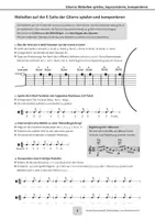 Vorschau - Arbeitsblätter - Melodien auf der E-Saite der Gitarre spielen und komponieren - Deckblatt
