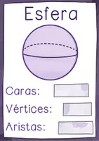 Vista previa - Hojas de trabajo - Cuerpos geométricos en la vida cotidiana - Carteles para rellenar - página 1