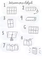 Vista previa - Hojas de trabajo - Cuerpos geométricos - Cuaderno | Cartilla para el pliegue – Corregir el cuerpo – con manualidades - página 3