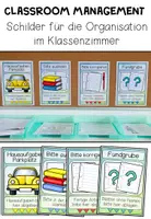 Vorschau - Poster - Ablagesystem im Klassenzimmer - Schilder - Seite 1
