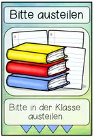 Vorschau - Poster - Ablagesystem im Klassenzimmer - Schilder - Seite 3