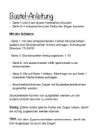 Vorschau - Mal- und Bastelvorlagen - Lernuhr - Bastelanleitung (Klasse 1-4) - Deckblatt