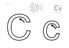 Vorschau - Unterrichtsreihen - Buchstaben Nachspuren Druckschrift - Seite 3