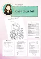Vorschau - Unterrichtsreihen - Projektarbeit: Kinder dieser Welt / Lapbook - Deckblatt