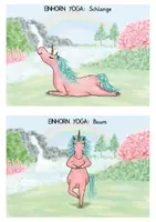 Vorschau - Bildkarten - Fee Einhörner | Kinderyoga Das Einhorn entdeckt ein Rehkitz - Seite 3