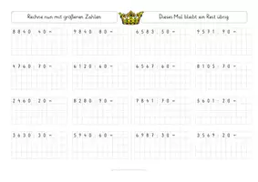 Vorschau - Stundenentwürfe - Schriftliches Dividieren mit zweistelligem Divisor - Seite 2