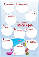 Vorschau - Arbeitsblätter - Baderegeln einfach erklärt - Seite 3