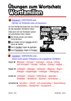 Vorschau - Arbeitsblätter - Stütz- und Förderkurs Deutsch - Wortfamilien - Seite 2