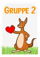 Vorschau - Mal- und Bastelvorlagen - Gruppenschilder Känguruklasse kostenlos - Seite 2