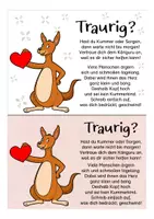 Vorschau - Mal- und Bastelvorlagen - Kummerkasten Känguruklasse - Seite 1