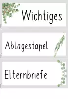 Vorschau - Anderer Materialtyp - Beschriftung Klassenraum - Eukalyptus - Seite 2