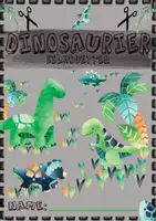 Vorschau - Mal- und Bastelvorlagen - Dinosaurier - Silhouetten begleitend zum Arbeitsheft - Deckblatt