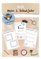 Vorschau - Arbeitsblätter - Heft - Mein erstes Schuljahr - Deckblatt