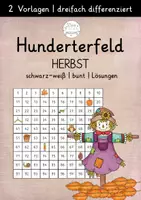 Vorschau - Arbeitsblätter - Hunderterfeld Herbst | 3-fach differenziert - Deckblatt