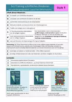 Vorschau - Arbeitsblätter - Schriftliche Division konzentriert einüben - Stufe 1 - Seite 1