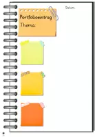 Vorschau - Arbeitsblätter - Portfolio Teil 4 - Portfolioeinträge - Seite 2